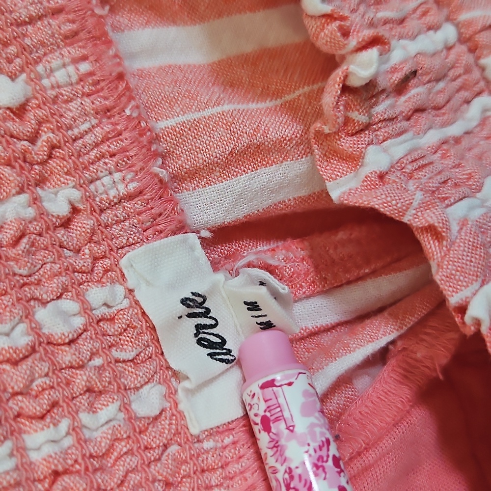 AE Aerie Pool To Party Linen Blend 2PC Outfit Short Shorts S/M - Picture 9 of 9
